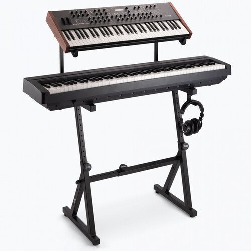 On-Stage KS1365 Z Keyboard Stand with Second Tier