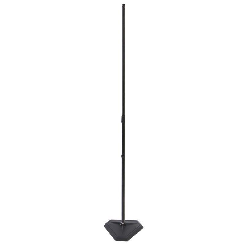 On-Stage MS7625B Hex-Base Quarter-Turn Threadless Mic Stand (Black)