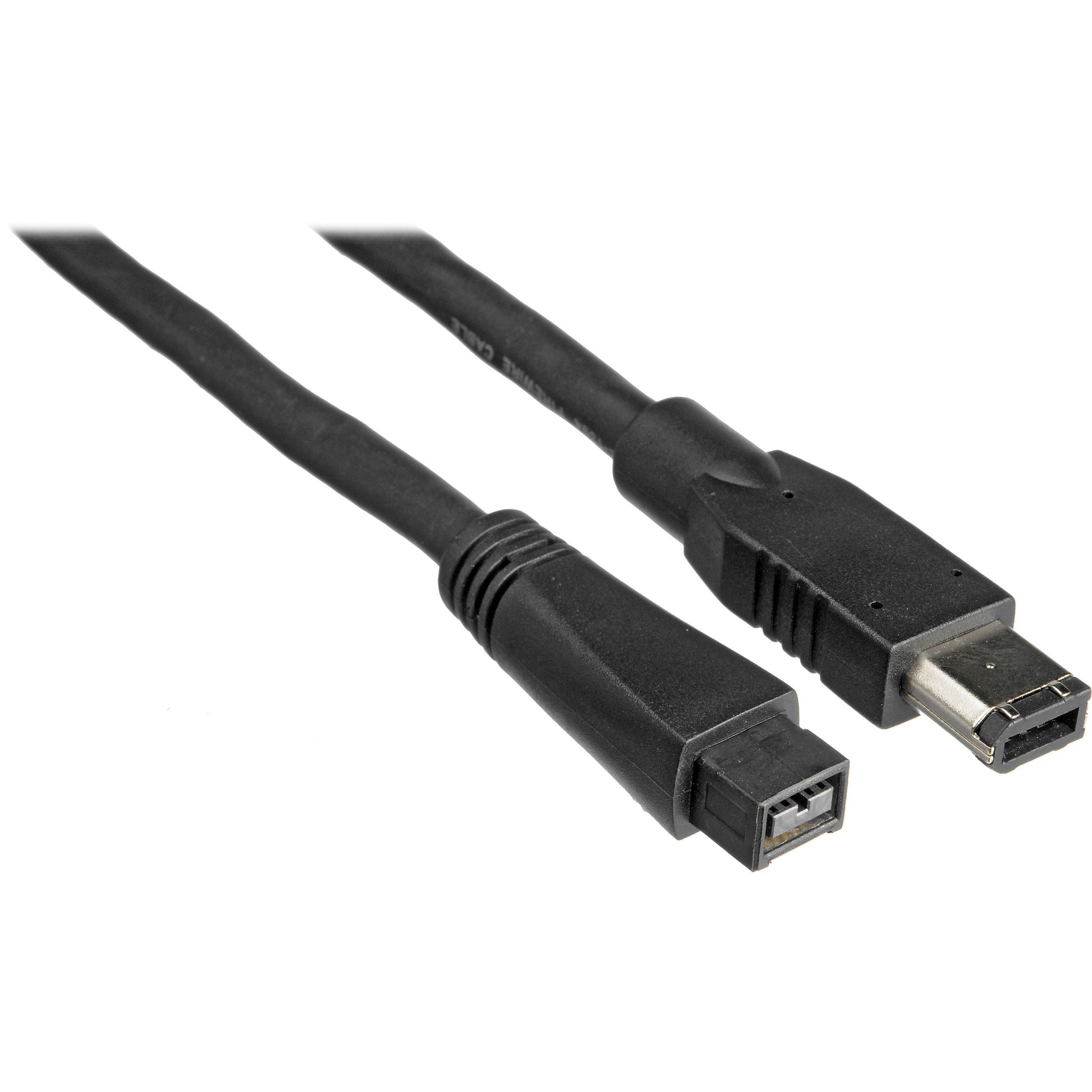 Pearstone FireWire 400 9-Pin to 6-Pin Cable