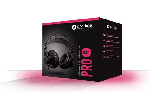 Prodipe Pro 880 closed back studio headphones