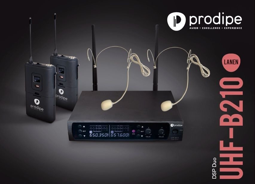Prodipe - UHF B210 DSP Headset Duo