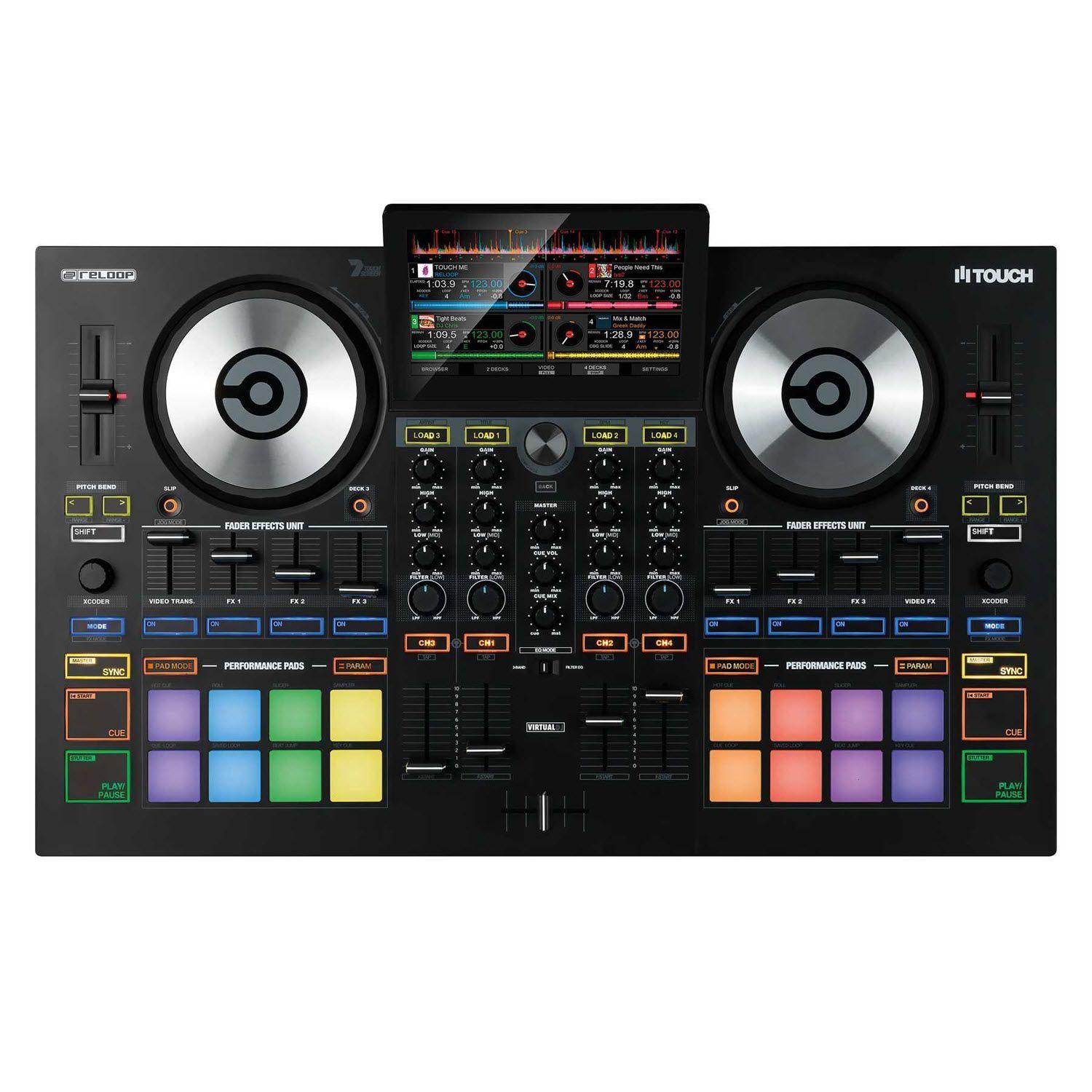 Reloop Touch 4-channel DJ Controller