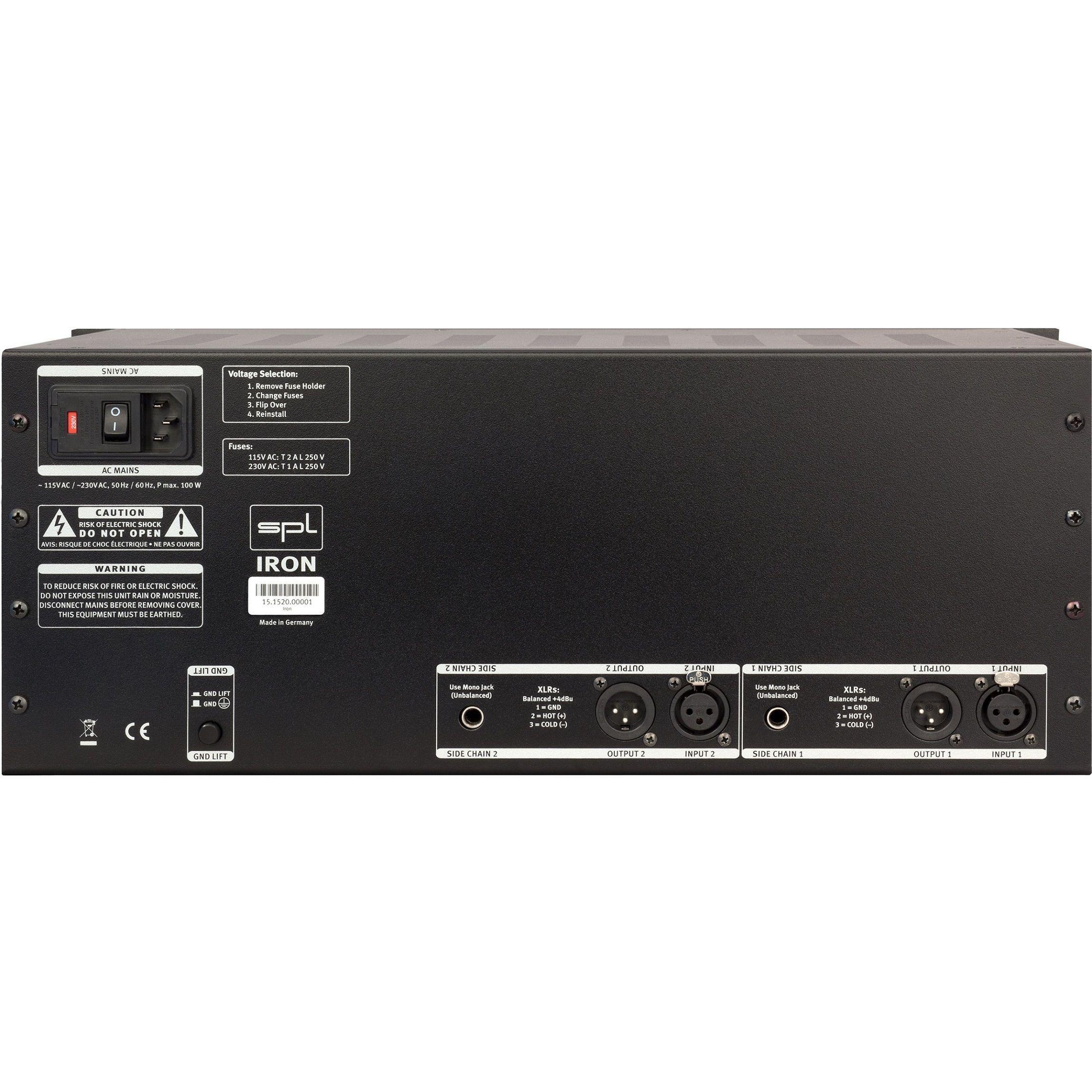 SPL IRON Mastering Compressor (Black)