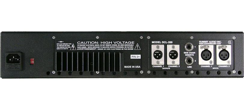 Summit Audio DCL-200 Dual Compressor/Limiter