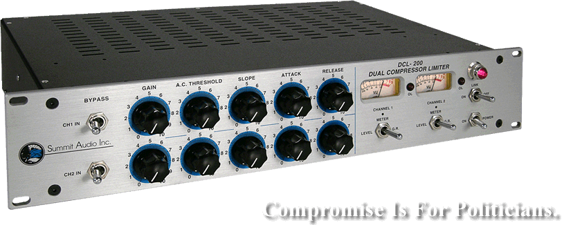 Summit Audio DCL-200 Dual Compressor/Limiter