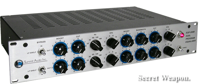 Summit Audio EQP-200B Dual Program Equalizer