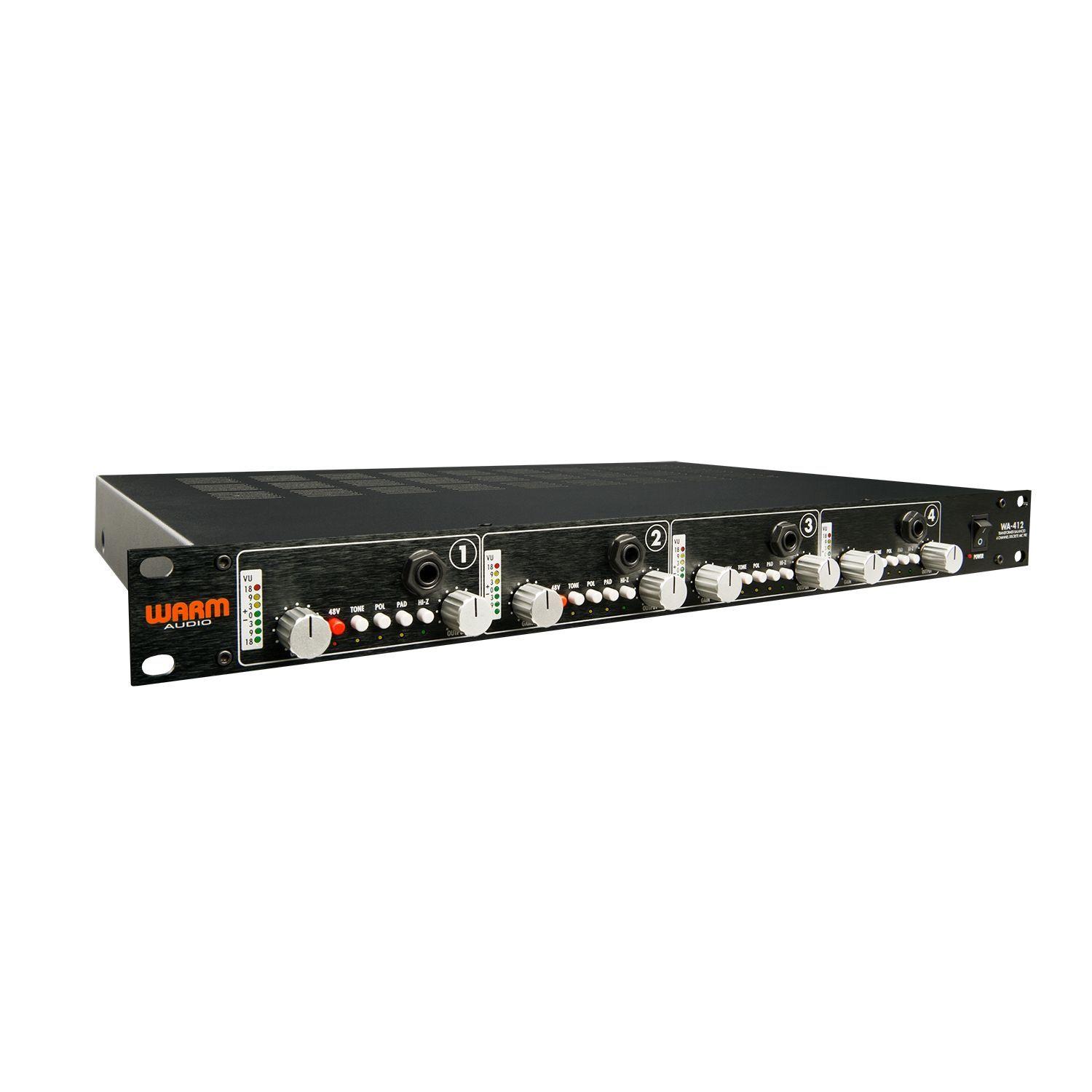 Warm Audio WA-412 4-channel Mic Preamp with DI