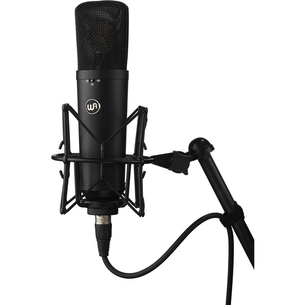 Warm Audio WA-87 R2 Large-Diaphragm Multipattern Condenser Microphone (Black)