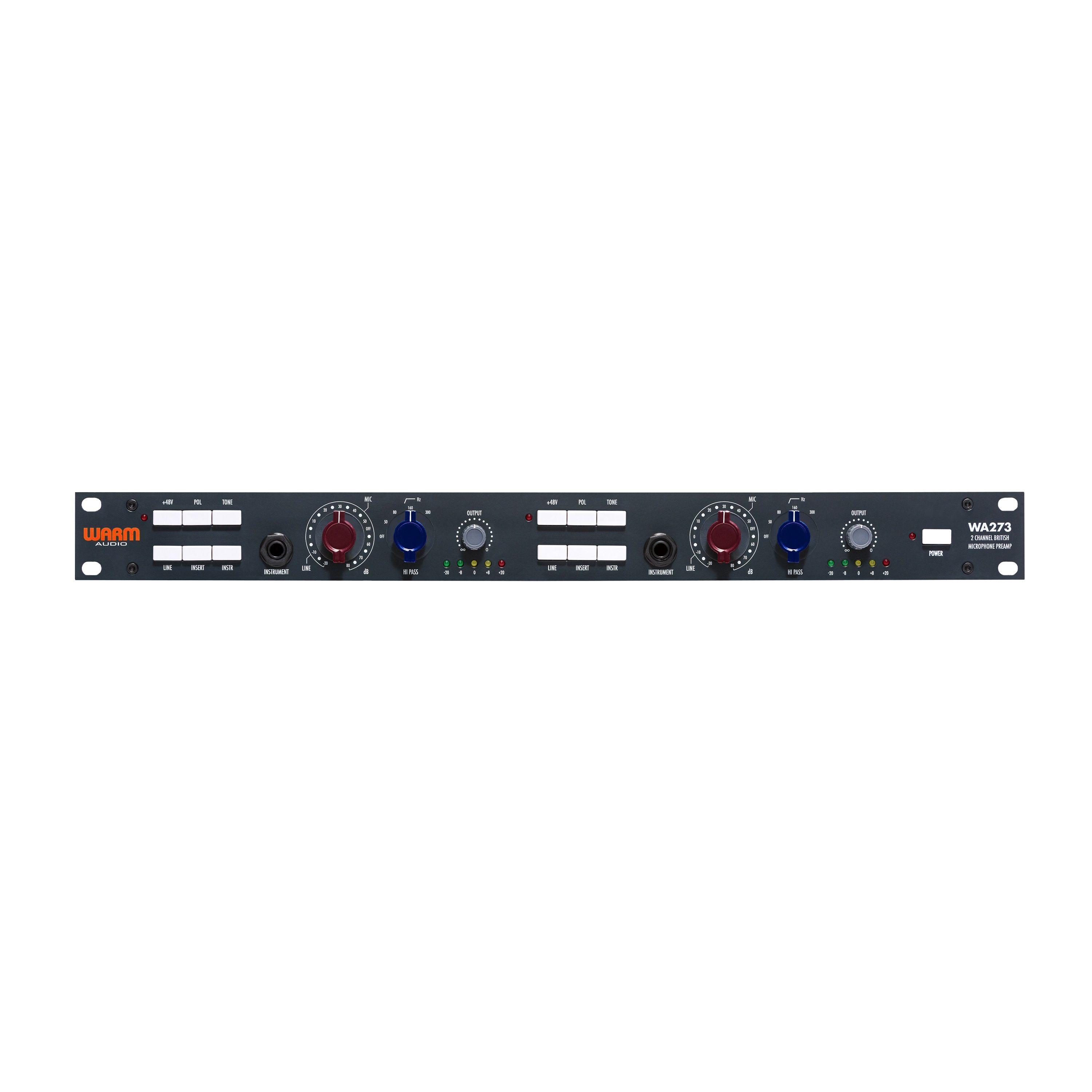 Warm Audio WA273 Dual-Channel British Mic Pre