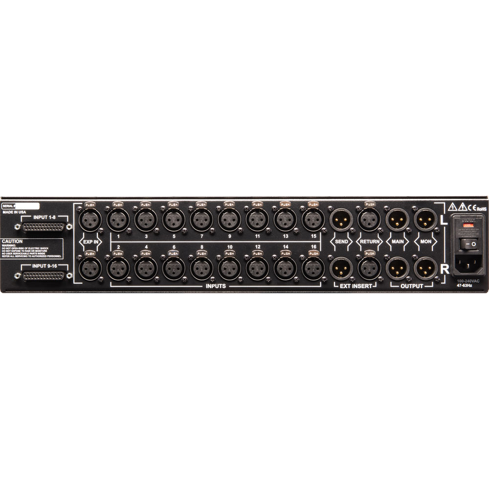 Dangerous Music 2-BUS+ Analog Summing Mixer