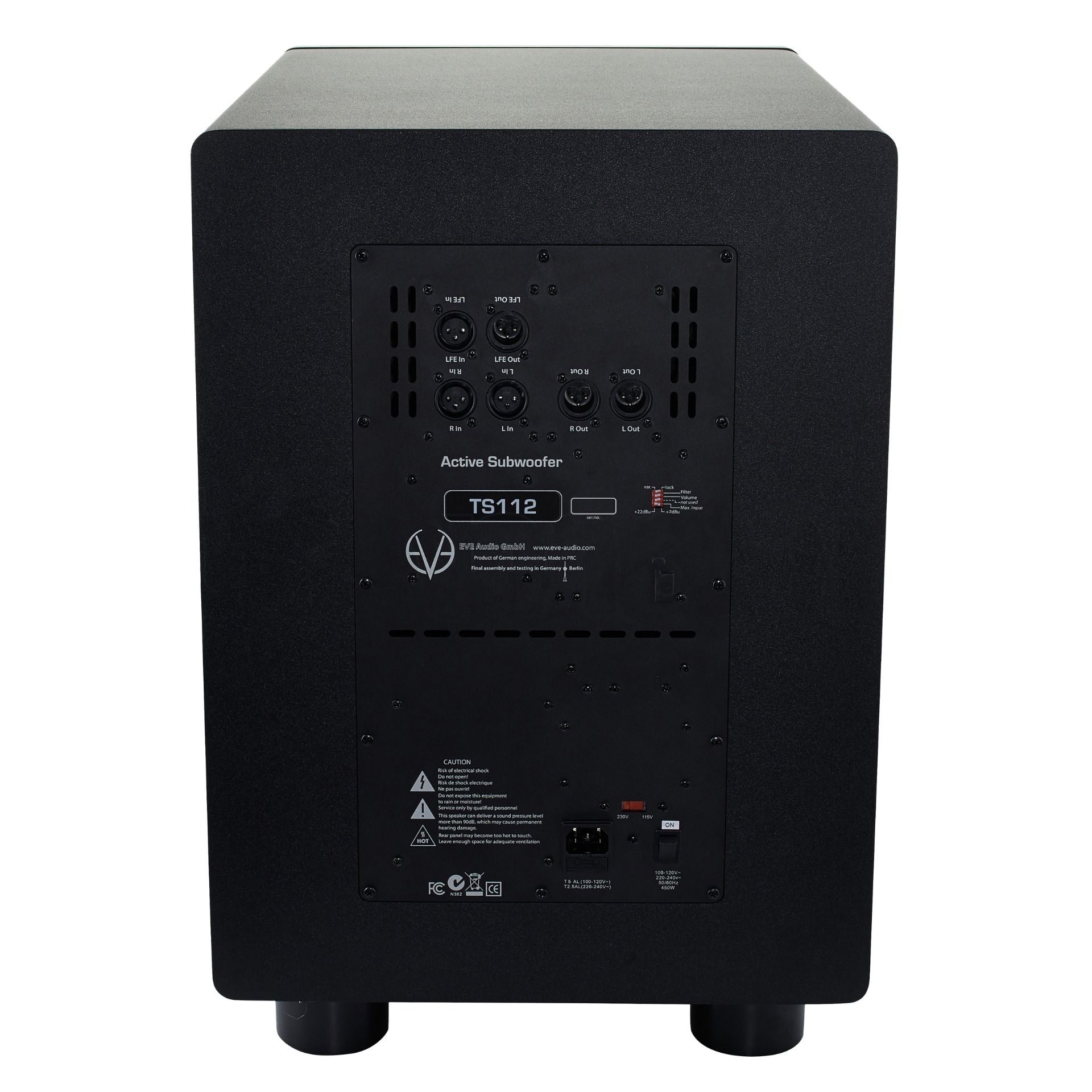 Eve Audio TS112 12&quot; Active Studio Subwoofer