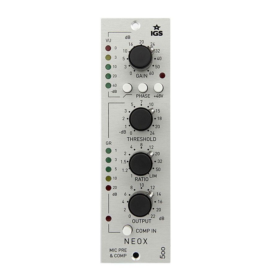 IGS Audio Neox 500 Series Microphone Preamp and Compressor