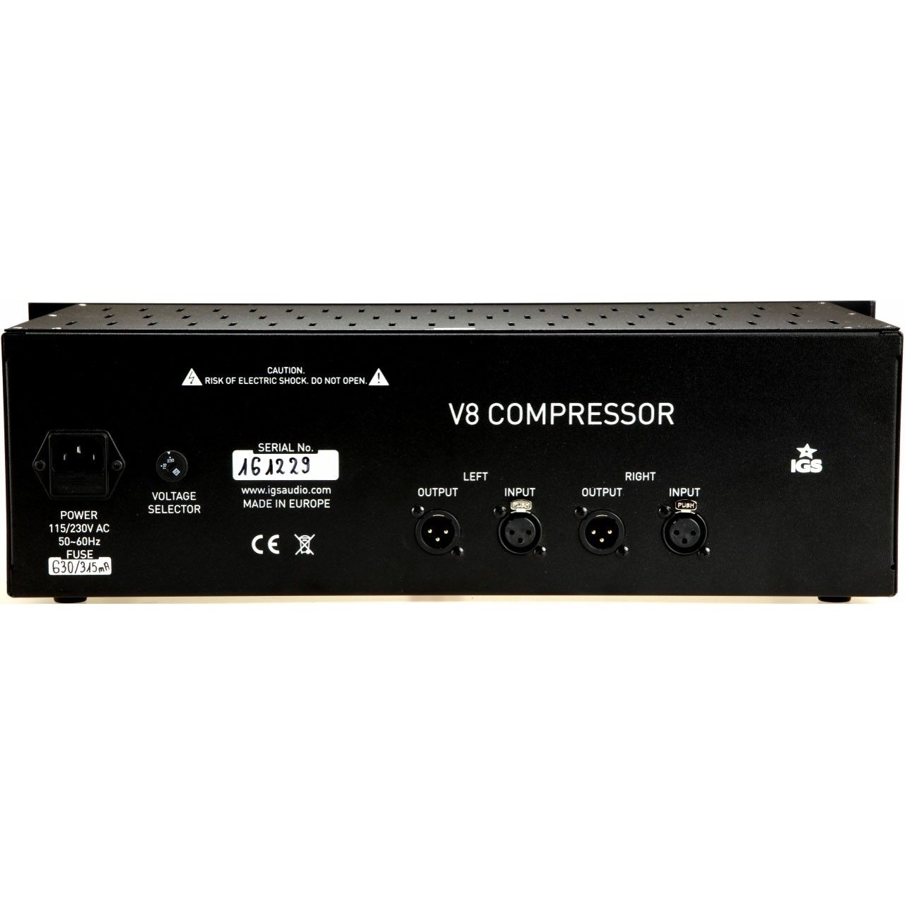IGS Audio V8 Dual Mono Compressor