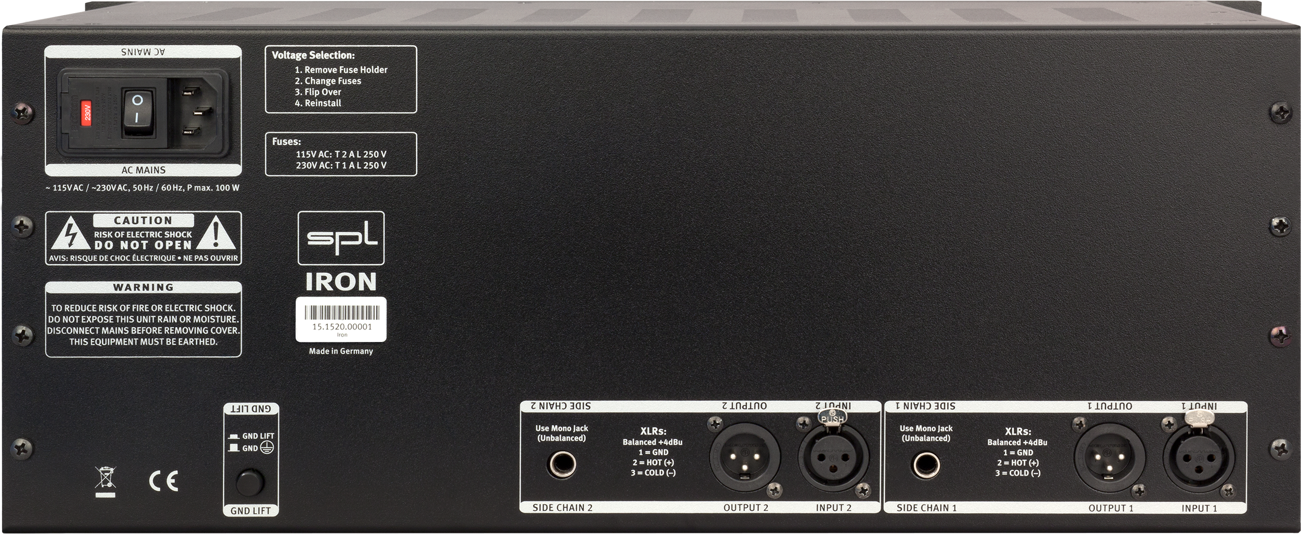 SPL IRON Mastering Compressor - Red