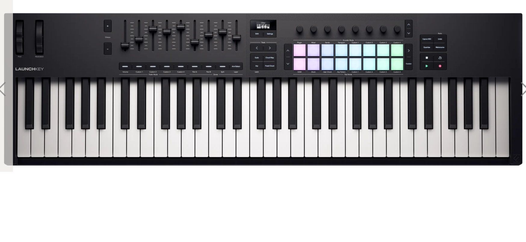 Novation Launchkey 61 MK4 61-key Keyboard Controller