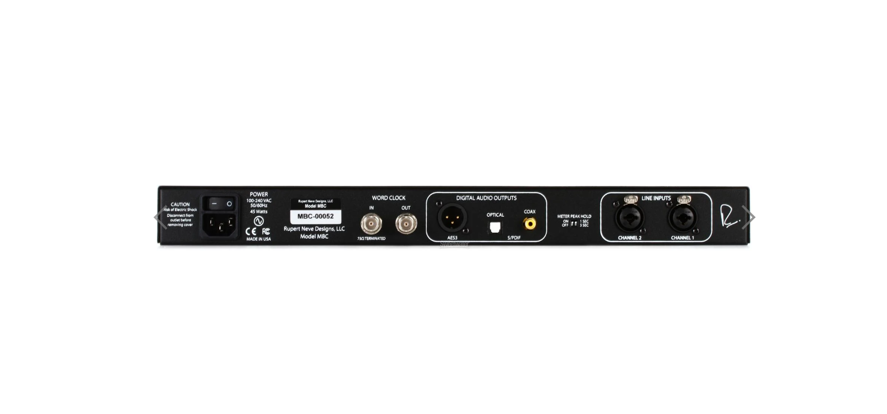 Rupert Neve Designs MBC Dual-path A/D Converter &amp; Limiter