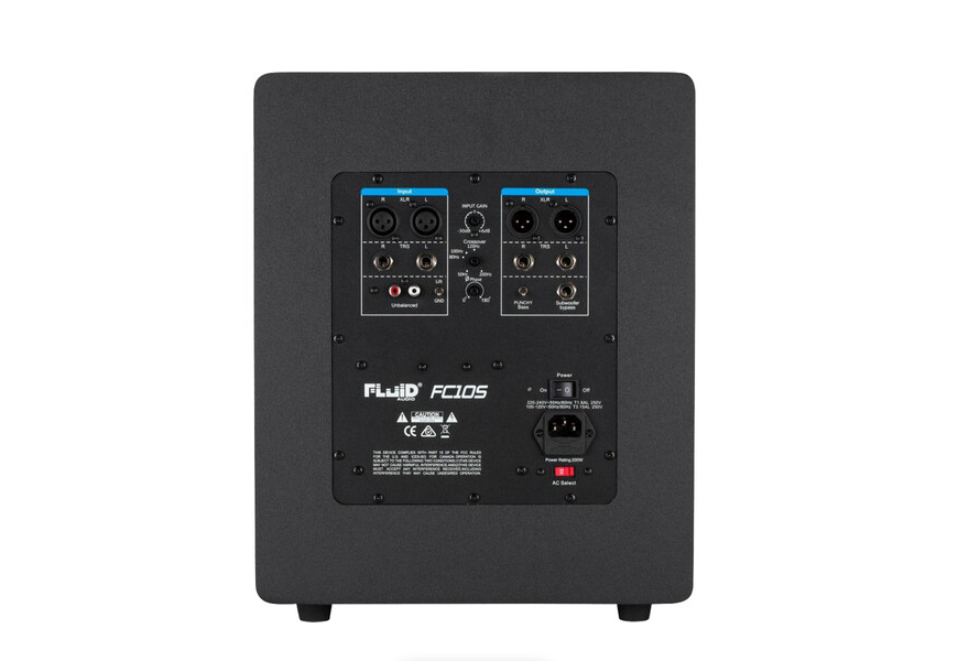 Fluid Audio FC10S 10 inch Subwoofer