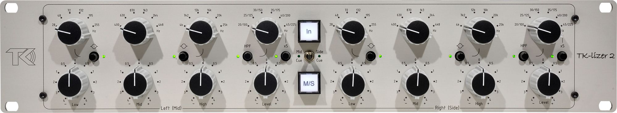 TK Audio TK-lizer 2 LTD Baxandall Mastering EQ with M/S Function