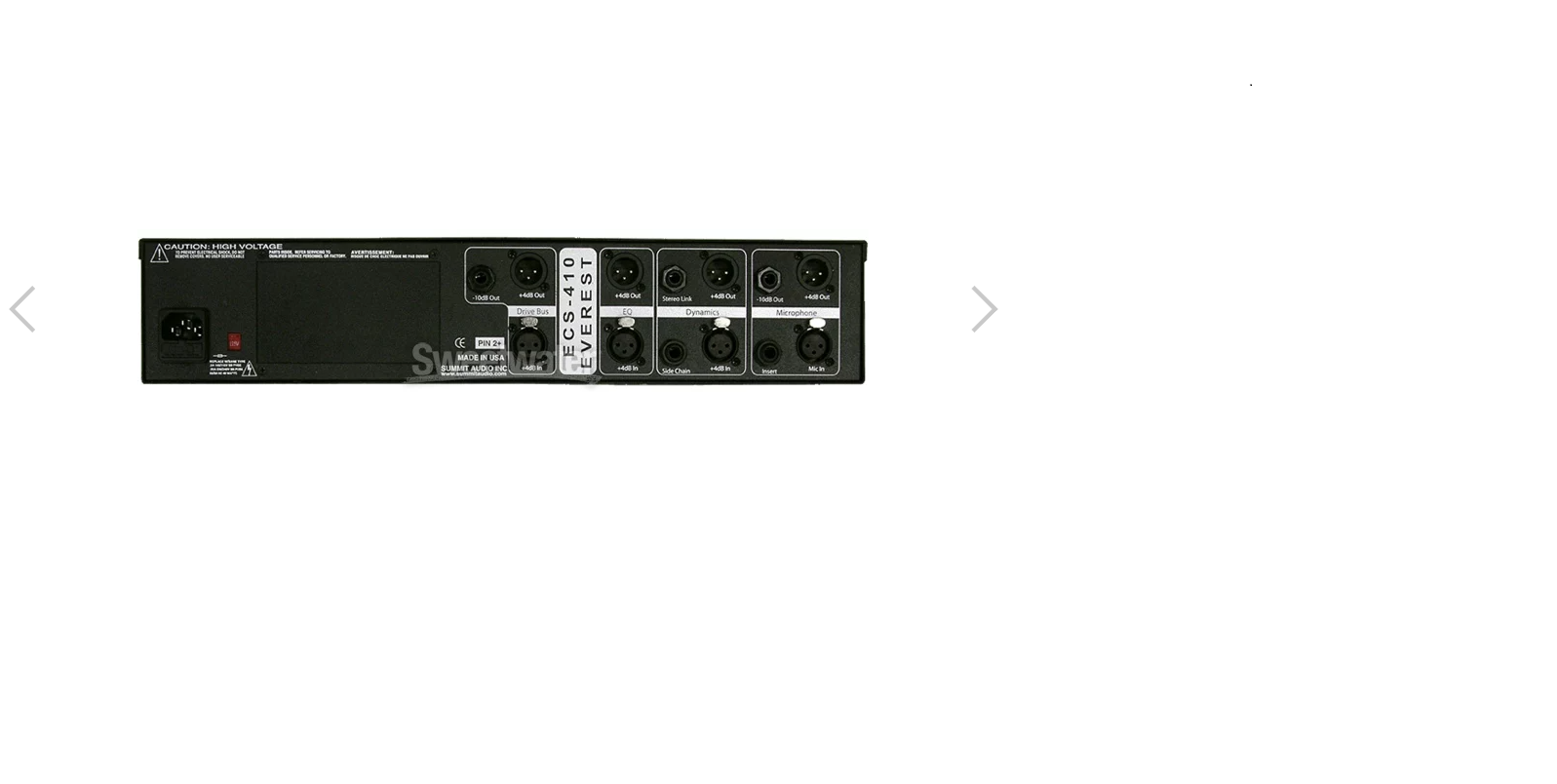 Summit Audio ECS-410 Everest Tube Channel Strip