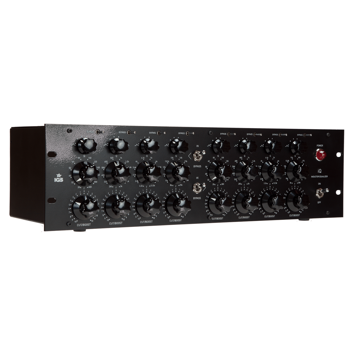 IGS Audio iQ. Inductor Dual-Mono Parametric Equalizer