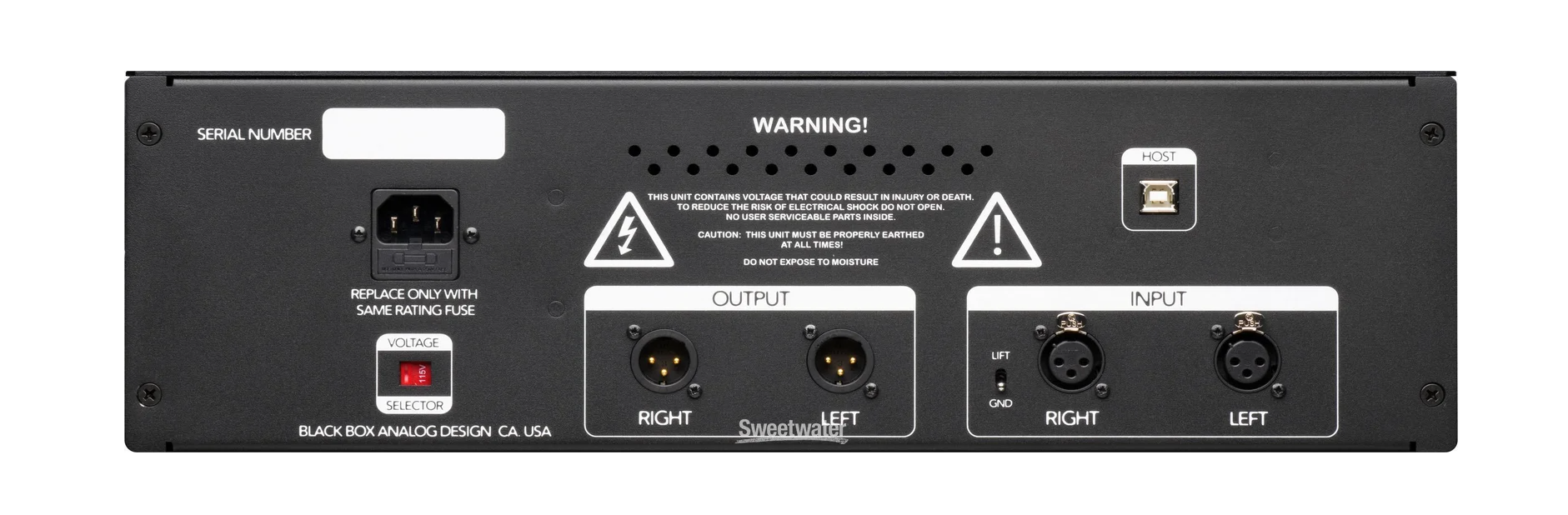 Black Box Analog Design HG-Q Tube EQ/Saturator with Digital Plug-in Control