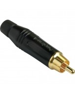 Amphenol ACPR-BLK RCA Male Connector