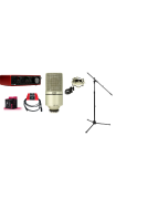COMBO THU ÂM FOCUSRITE 2I2 GEN 3 + MXL 990 + HOSA 1M5 + HEADPHONE PRODIPE 580+on-stage 7701b TRỊ GIÁ 9.300.000 GIẢM CÒN 7.000.000
