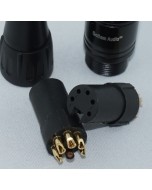Gotham Gold plated XLR Female  7- pin Connectors