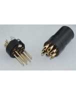 Gotham Gold plated XLR Male  7- pin Connectors