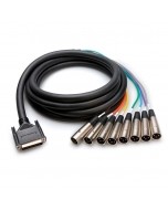 Hosa Balanced Snake DB25 to XLR3M