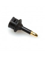 Hosa Fiber Optical Adaptor Toslink to Mini-Toslink
