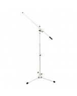 On-Stage MS7801W Euro Boom Microphone Stand (White)