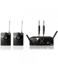 AKG WMS 40 Mini Dual Instrumental Wireless System Set