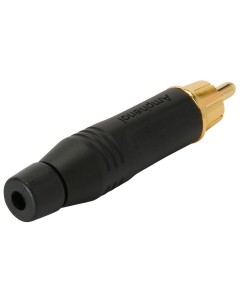 Amphenol ACPR-BLK RCA Male Connector