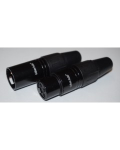 Gotham Gold plated XLR Male 3 Pin Connectors