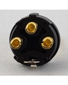 Gotham Gold plated XLR Male 3 pin Connectors