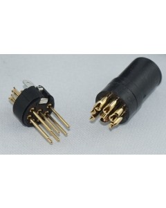 Gotham Gold plated XLR Male  7- pin Connectors