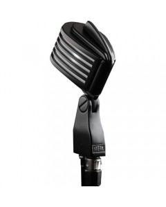 Heil Sound The Fin Vocal Microphone with LED Lights (Matte Black Body, White LEDs)