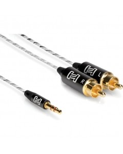 Hosa Drive Stereo Breakout 3.5mm TRS to Dual RCA