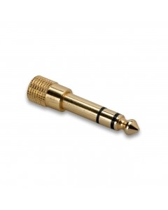 Hosa Headphone Adaptor 3.5mm TRS to 1/4" TRS