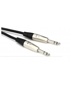 Hosa HSS-030 Pro Balanced Interconnect Cable - REAN 1/4-inch TRS Male to REAN 1/4-inch TRS Male - 30 foot
