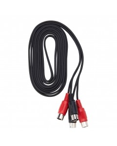 Hosa MID-203 Dual MIDI Cable - 9.9 foot (3 meter)