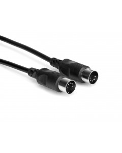 Hosa MID-310BK MIDI Cable - 10 foot Black