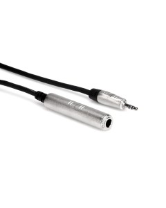 Hosa Pro Headphone Adaptor Cable REAN 1/4 in TRS to 3.5 mm TRS