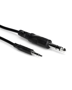 Hosa Stereo Interconnect 3.5mm TRS to 1/4" TRS - 10 ft