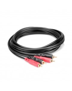 Hosa Stereo Interconnect Dual RCA to Same (Gold plated)