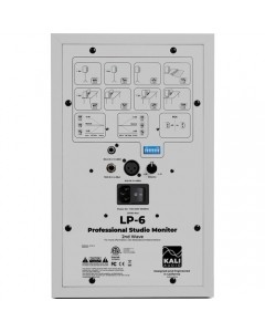 Kali Audio LP-6 v2 Studio Monitor (White)