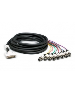 Lynx studio CBL-AIN85 – Eight-channel XLR analog input cable for Aurora converters