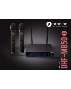 Prodipe - UHF M850 DSP Duo - UHF Dynamic Vocal Microphone