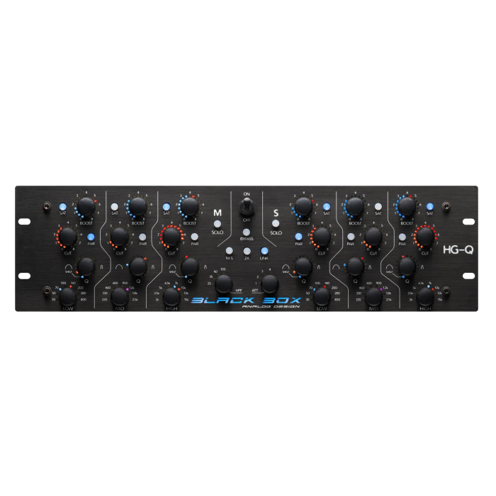 Black Box Analog Design HG-Q Tube EQ/Saturator with Digital Plug-in Control